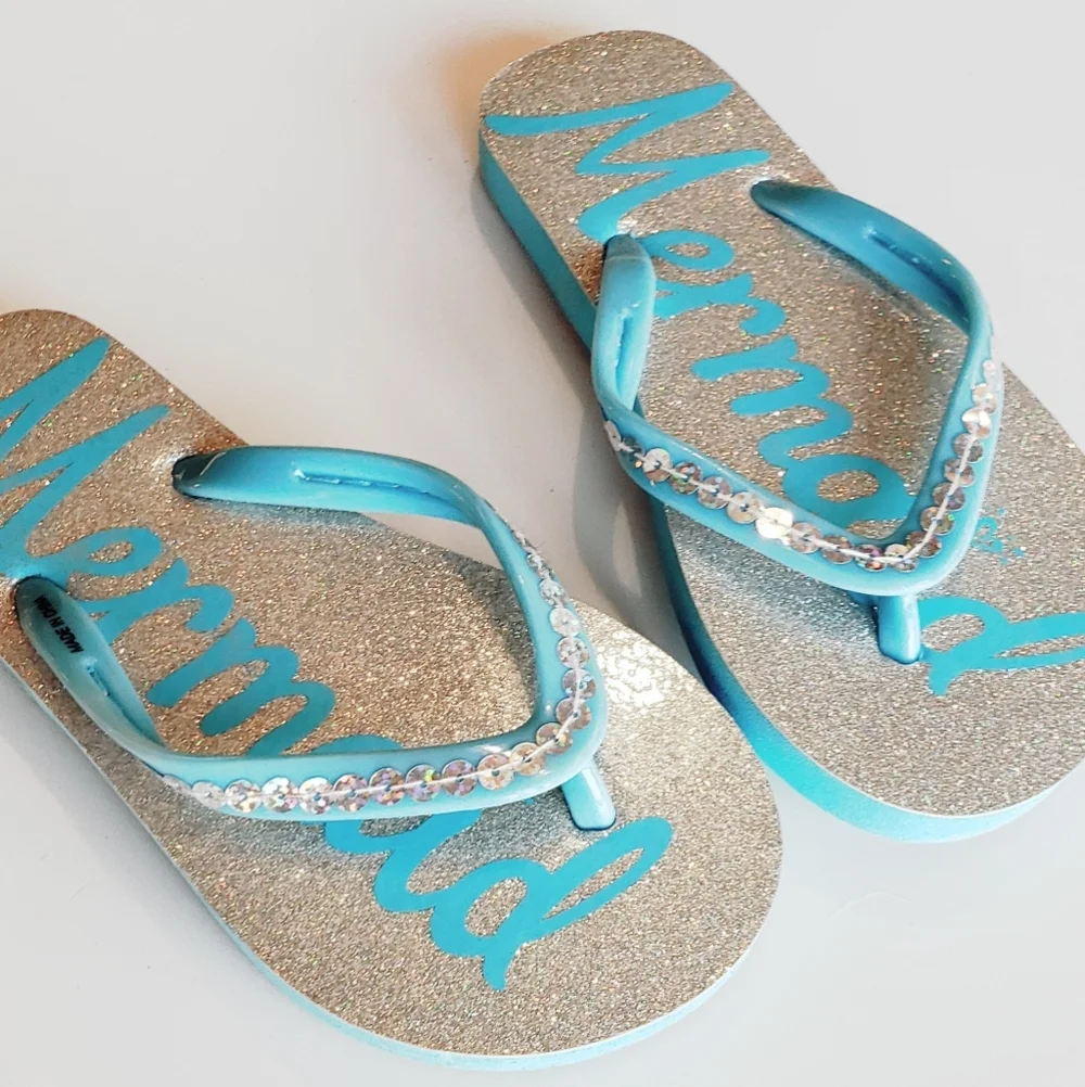 New! Justice Flip Flops